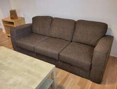 3 sits soffa - brun med sof...