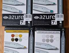 RL Färgpennor Azure 4 paket...