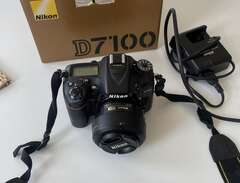 Nikon d7100 + Nikon 35mm ob...