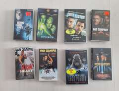 16 VHS filmer Action. Spher...