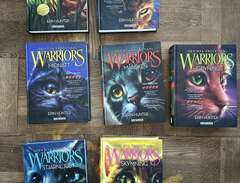 7 stycken Warriors böcker D...