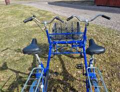 Parcykel / side by side cykel