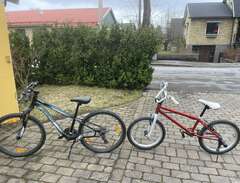 mountenbike + bmx trickcykel