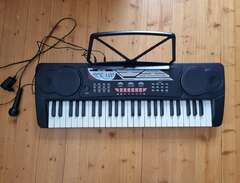 Keyboard med Mikrofon piano