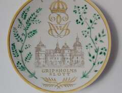Gefle Gripsholms slott tallrik