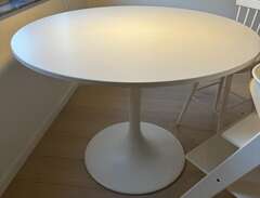 Ikea ’Docksta’ matbord, vit