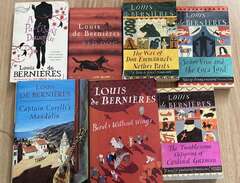 7 Louis be Berniers böcker...