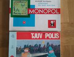 Monopol & Tjuv & Polis 70-tal.