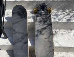 Longboard och Skateboard