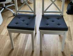 2 x Ikea INGOLF chairs