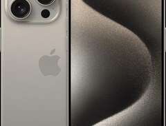 iPhone 15 med guldnummer