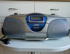 JVC CD-spelare, radio, kass...