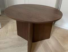 Slit Table Wood Round - Wal...