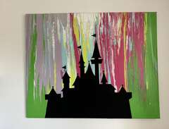 Canvas tavla Disney slott