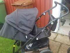 Brio barnvagn + tillbehör