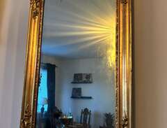 Antik guldspegel