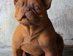 Fransk bulldog staty hundde...