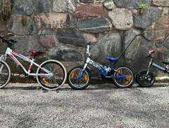 Barncyklar och cykelbarnstol