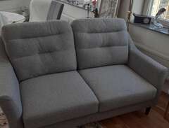 2-sits soffa grå