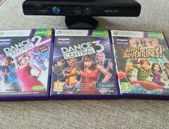 Kinect till XBOX360+3 spel