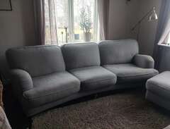 Howard Oxford Lyx soffa 4-s...