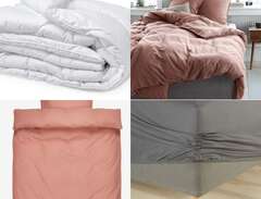 fibertäcken mio + sängkläde...