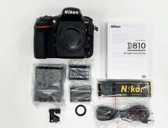 Nikon D810 med batterigrepp