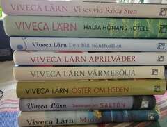 Bokpaket 8 böcker Viveca Lä...