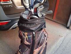 Golfklubbor + bag
