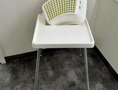 IKEA Antilop vit barnstol b...