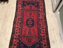 red and navy oriental rug