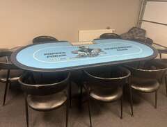 Pokerbord+ marker+stolar