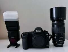 Canon 5D Mark II + tillbehör
