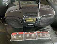 Panasonic Radio CD & Kasset...