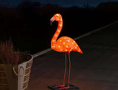 Dekoration Flamingo 48 LED...
